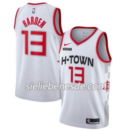 Herren NBA Houston Rockets Trikot James Harden 13 Nike 2019-2020 City Edition Swingman